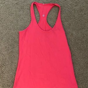 pink lululemon tank